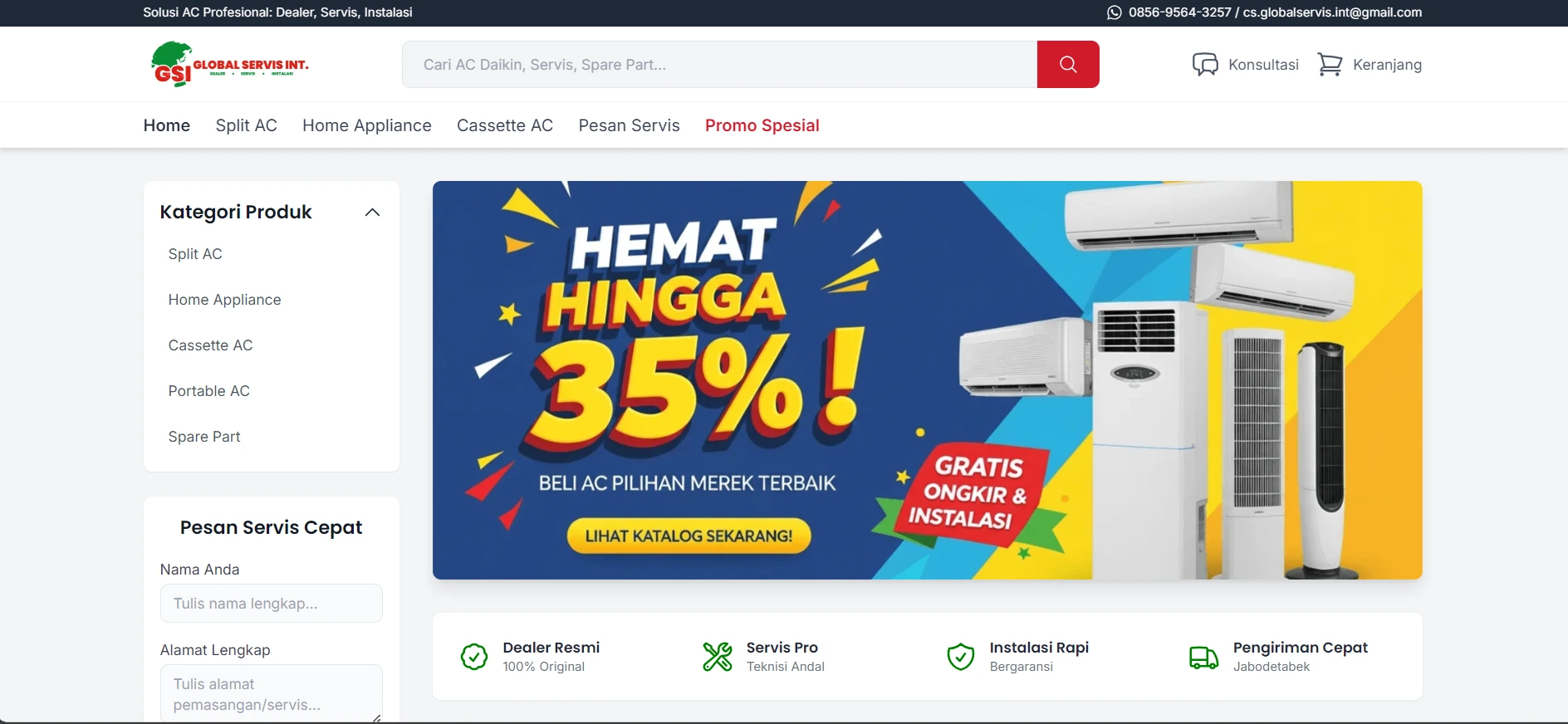 Global Servis Int. screenshot 1